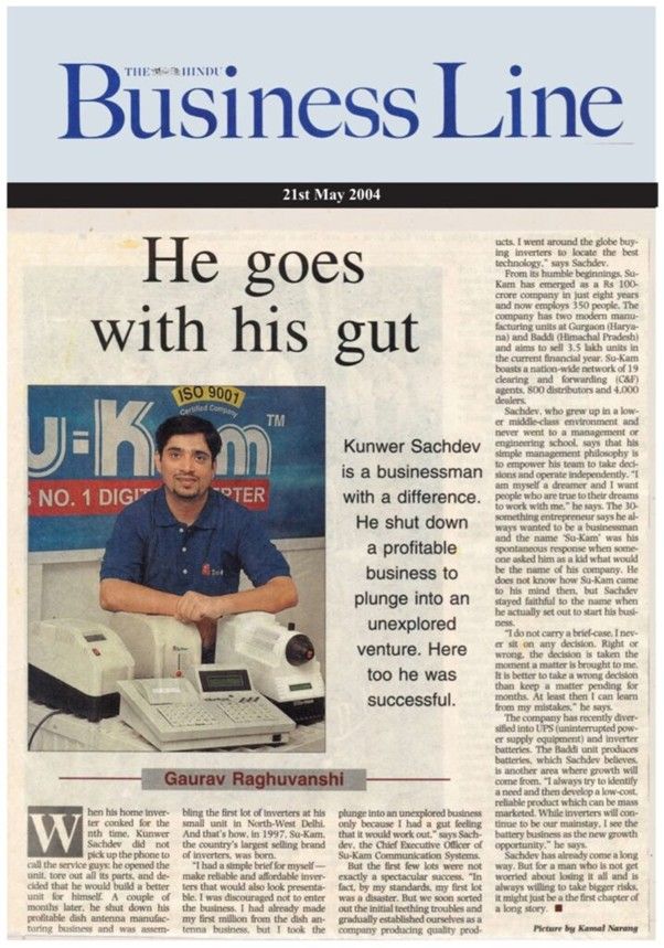 The Legacy of Clean Power: Kunwer Sachdev and the Pure Sinewave Inverter That Changed Everything