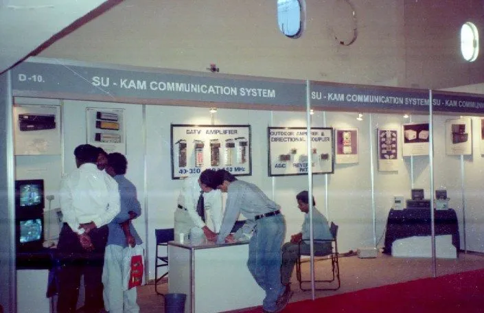 Su-Kam Cable TV Exhibition — Kunwer Sachdev's first venture